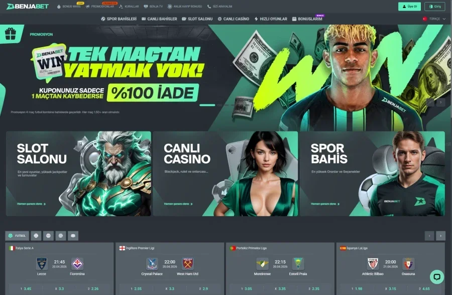 Benjabet ekran görüntüsü