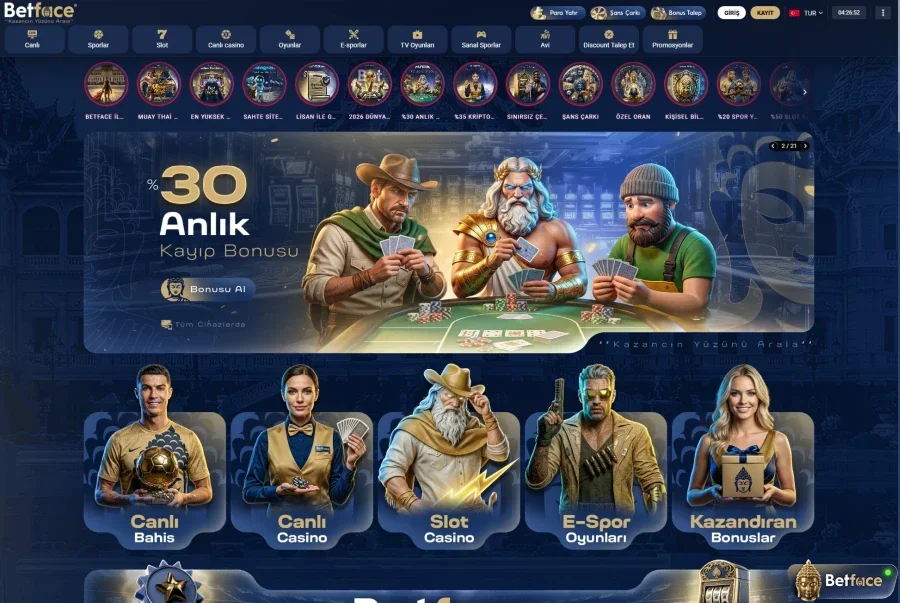 Betface ekran görüntüsü