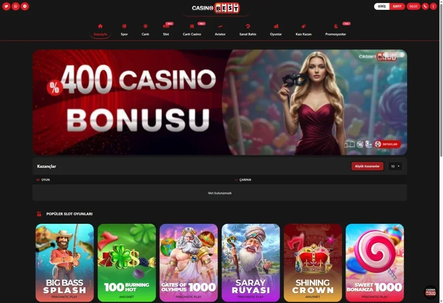 Casinobest ekran görüntüsü