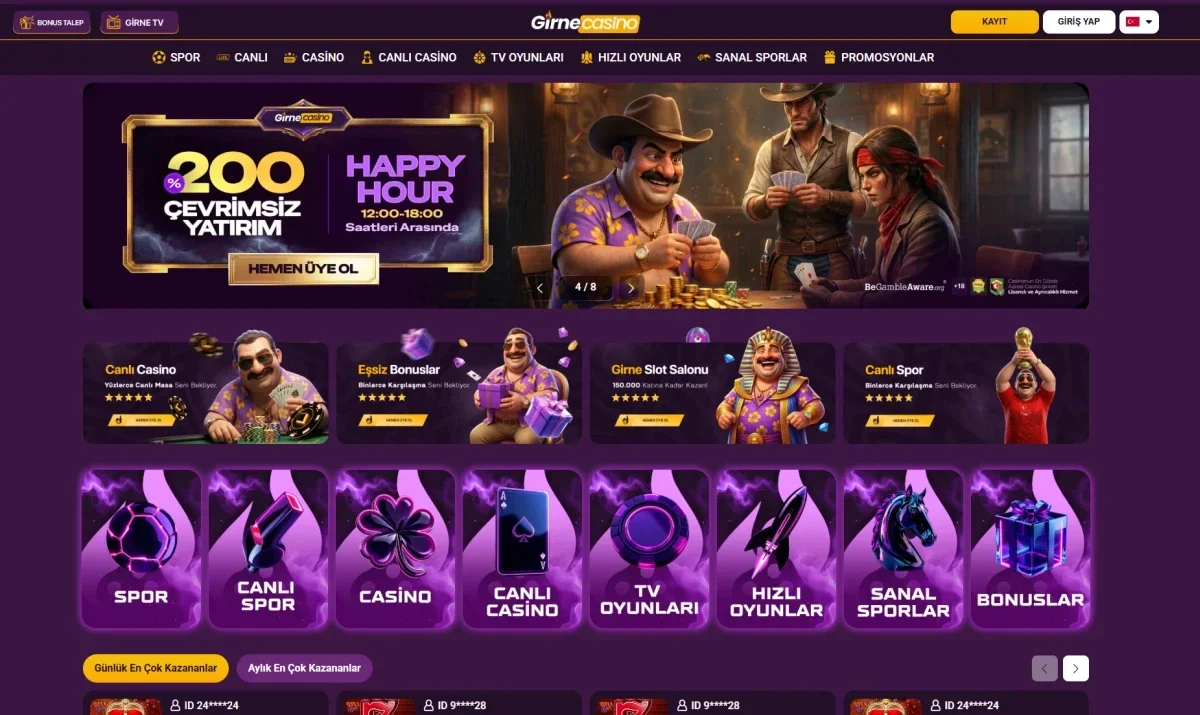 Girne Casino ekran görüntüsü