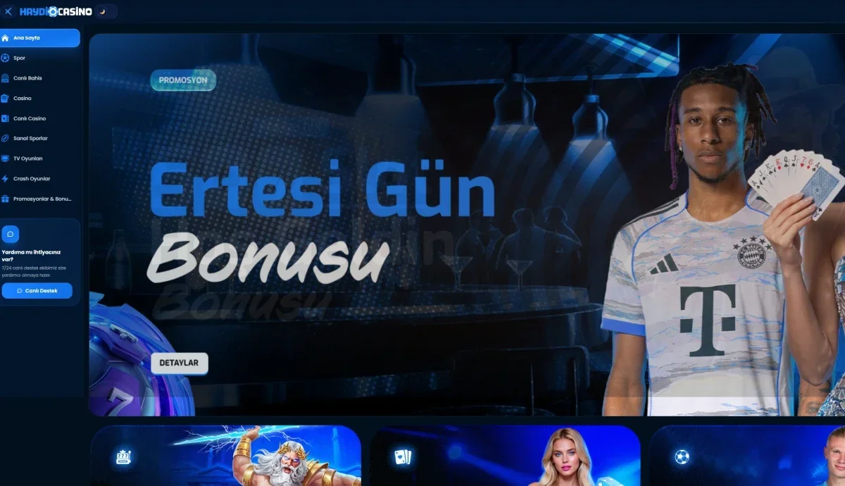 Haydi Casino ekran görüntüsü