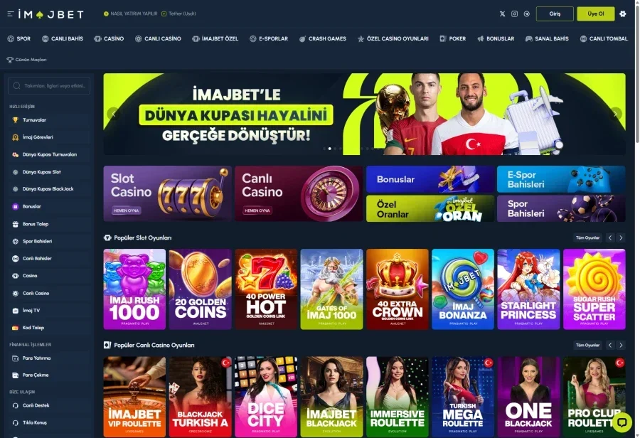 İmajbet ekran görüntüsü