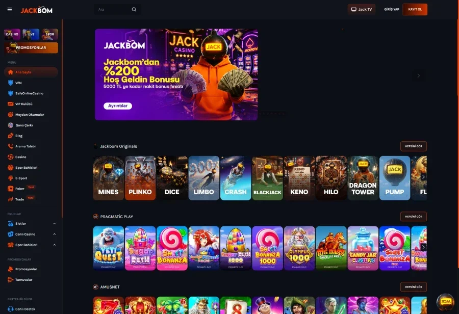Jackbom ekran görüntüsü