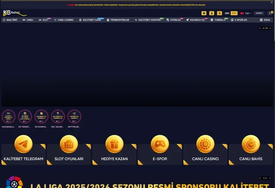 Kalitebet ekran görüntüsü