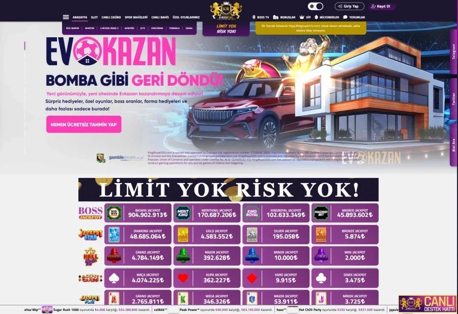 Kingroyal ekran görüntüsü