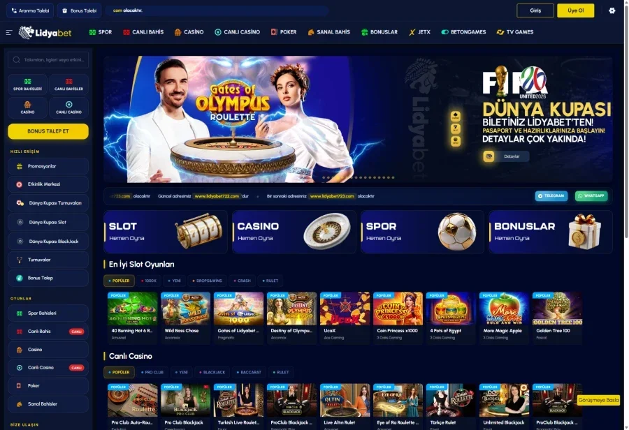 Lidyabet ekran görüntüsü