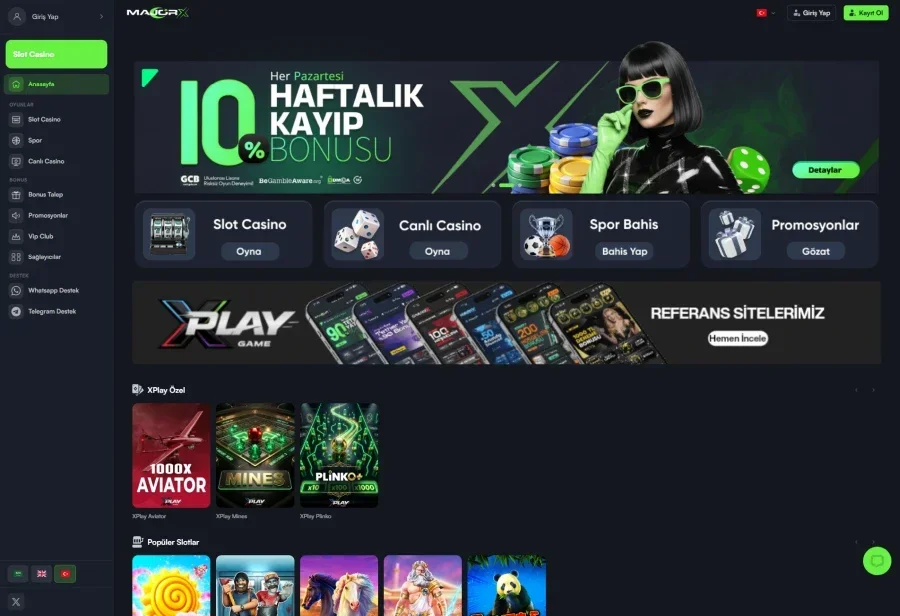MajorX ekran görüntüsü
