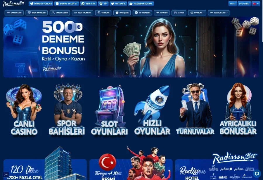 Radissonbet ekran görüntüsü