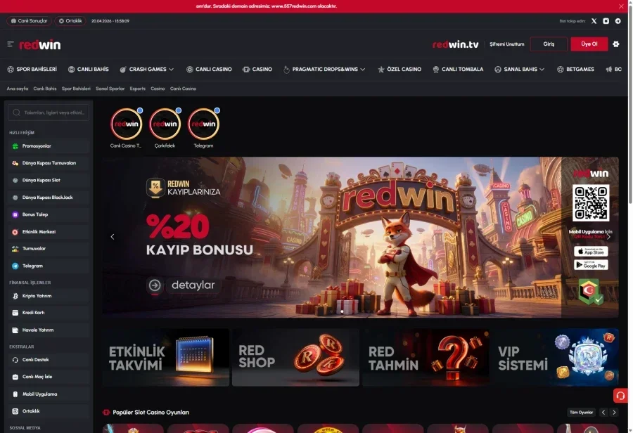 Redwin ekran görüntüsü