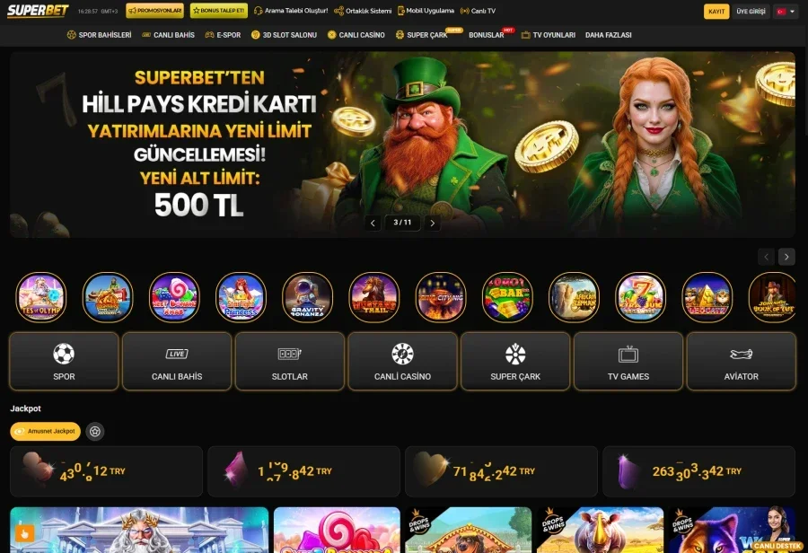 Süperbet ekran görüntüsü