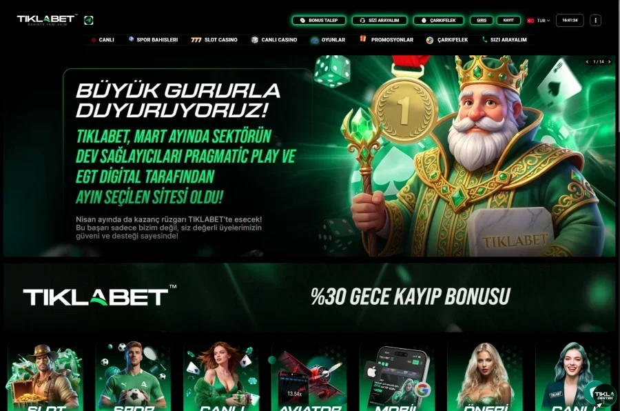 Tıklabet ekran görüntüsü