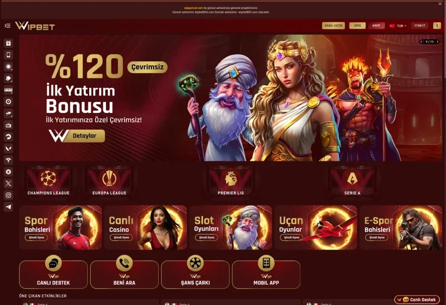 Wipbet ekran görüntüsü