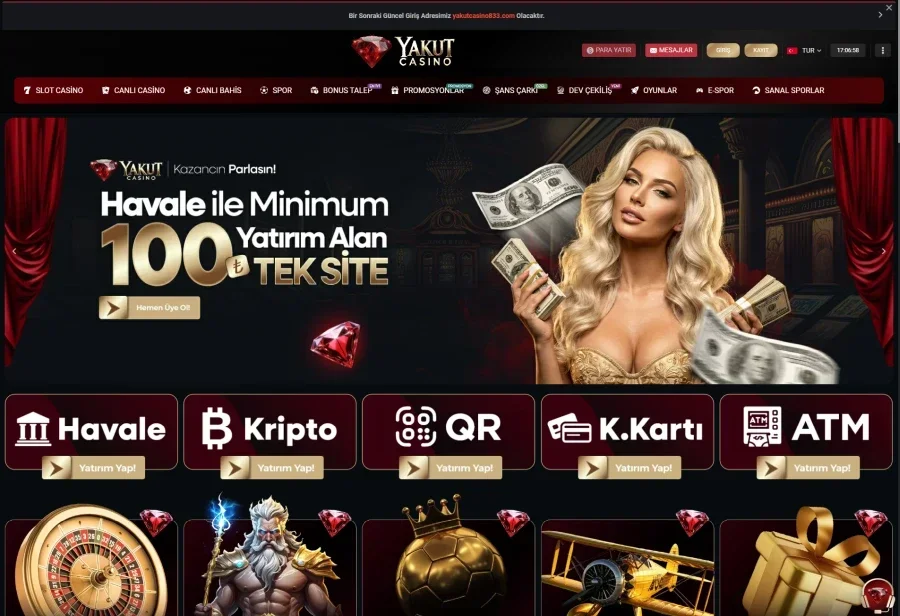 Yakut Casino ekran görüntüsü